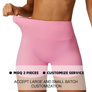 <span class=keywords><strong>Pantaloncini</strong></span> <span class=keywords><strong>da</strong></span> Corsa Senza Cucitura Frontale, Shorts Invisibili con Effetto Scrunch, <span class=keywords><strong>Pantaloncini</strong></span> <span class=keywords><strong>da</strong></span> Fitness e Ciclismo, Shorts <span class=keywords><strong>da</strong></span> Yoga Personalizzabili per Donna - Product Image 3