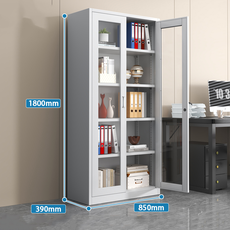 2 Door Metal Storage Cabinet Steel