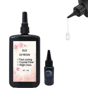 Resina UV DLD per Polimerizzazione a Immersione, Kit Resina UV 100g, Resina Acrilica UV Dura, Colla Dura per Creazione di Gioielli Fatti a Mano - Product Image 3
