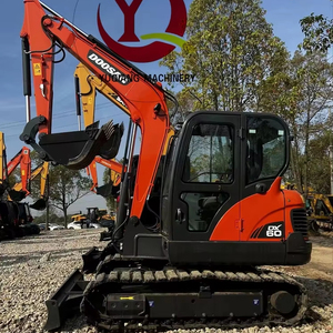 Excavadora Doosan 6 Ton 90% Nueva y de segunda mano Doosan dx60 precio bajo ofrecido - Product Image 1