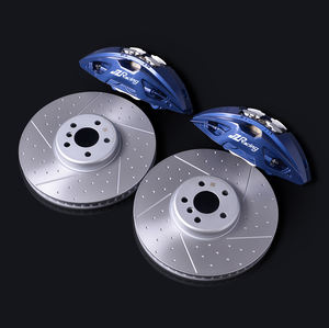 JZRacing-31 Kits d'étrier de disque de frein Dragon haute performance UP-4 pistons BBK systèmes de freinage de réglage pour X6 f16 g06 X5m x7 - Product Image 5