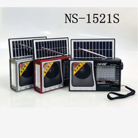 NS-2026sl Welt Empfänger Wiederauf ladbare Solar LED Taschenlampe Usb Sd Tf Mp3 Player Lautsprecher Fm Am Sw1-8 10 Bands Radio Mit Usb/Tf