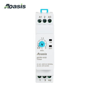 23mm (0.1-3min) Din Rail AERV-03D ERV-03D AC/DC Retard SUR Multifonction Compteur D'énergie <span class=keywords><strong>Multitimer</strong></span> Relais Temps Relais - Product Image 2