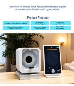 Instrument de santé portable de diagnostic rapide en 15 secondes de médecine traditionnelle chinoise à l'IA avec matériau ABS métallique - Product Image 2