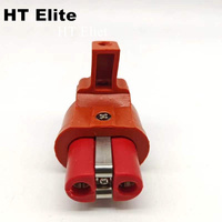 Connecteur de Chauffage Électrique 220V 35A pour Chauffe-Bande en Céramique, Alliage d'Acier Inoxydable et Silicone Haute Température avec Prise
