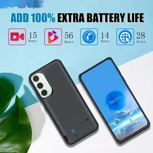 Étui de batterie 10000 mAh pour <span class=keywords><strong>Samsung</strong></span> Galaxy S22 S25 Ultra S24 S23 S21 FE S10 <span class=keywords><strong>S10e</strong></span> Note 8 9 10 20 S20 + Plus Chargeur d'étui Banque d'alimentation - Product Image 2