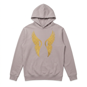 FLOWORA Custom Logo 3D Embroidered Printing Solid Color Polyester/Cotton Fleece Breathable Oversized <b>Sweatshirt</b> Hoodies - Product Image 1