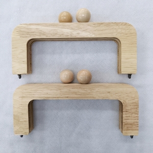 <span class=keywords><strong>Telaio</strong></span> Rotondo da 20 cm con Chiusura a <span class=keywords><strong>Perline</strong></span> di Legno, Accessorio Fai da Te Artigianale, Montatura a Clip in Legno <span class=keywords><strong>per</strong></span> Pochette e Materiale <span class=keywords><strong>per</strong></span> Borsette - Product Image 5