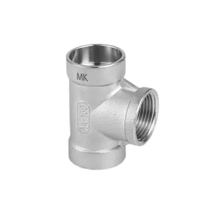 Stainless Steel Tee Reducer Elbow Pipe Joints Socket Weld Threaded Pipe Fittings