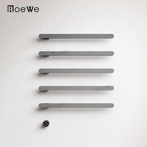 Porte-serviettes chauffant <span class=keywords><strong>mural</strong></span> électrique moderne avec surface PVD approuvée CE pour salle de <span class=keywords><strong>bain</strong></span> - Product Image 2