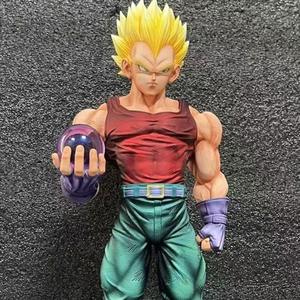 Figura de Anime HESPER de 32 cm, Figura de PVC de Vegeta <span class=keywords><strong>con</strong></span> 3 Cabezas Intercambiables, Figura de Dibujos Animados de Dragon Ball Z, Juguete de Regalo - Product Image 3