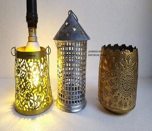 Handcrafted Iron <b>Tealight</b> <b>Candle</b> Holders - Product Image 2