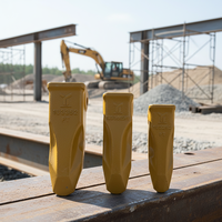 Dents de ripper 4T5502 pour excavatrice D90, dents de godet en acier allié, dureté HRC48-52, garantie 1 an