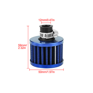 Filtro Aria Fredda ad Alto Flusso 12MM, Filtro Universale per <span class=keywords><strong>Auto</strong></span> - Product Image 4