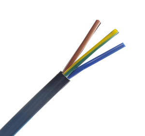 Câble électrique de 18 AWG, 100 pieds, 3 conducteurs en cuivre avec mise à la terre, câble noir à 3 fils, cordon RVV - Product Image 6