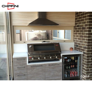 <span class=keywords><strong>Plancha</strong></span> à gaz Grill à gaz intégré Grill plat de luxe étanche Bbq Outdoor Kitchen Island - Product Image 6