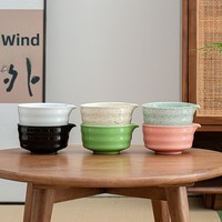Ensemble de thé en céramique de style japonais, bol à matcha, filtre, brosse à thé en bambou, Baiben Li, cérémonie du thé de la dynastie Song, boîte cadeau