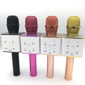 Clásico Q7 portátil USB <span class=keywords><strong>Mini</strong></span> Karaoke inalámbrica altavoz micrófono móvil para regalos de cumpleaños - Product Image 6