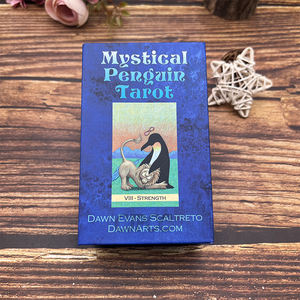 出厂价定制盒装肯定卡牌金箔塔罗牌和神谕牌带图案高品质艺术纸 - Product Image 6