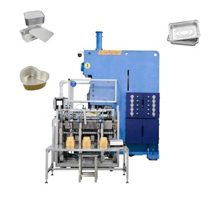 Nhà Máy Giá <span class=keywords><strong>CE</strong></span> chứng nhận 60 tấn tốc độ cao nhôm Khay lá Chảo món ăn máy làm cho dùng một lần hộp đựng thức ăn - Product Image 2