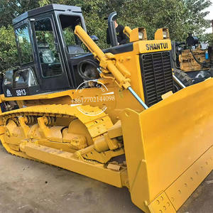 Bulldozer chenillé chinois SHANTUI SD13 le plus vendu, petit bulldozer avec ripper à trois dents, 130 CV, engin de construction - Product Image 1