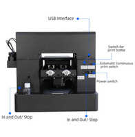 Impresora plana UV A4 L805 para Pegatinas de funda de teléfono móvil, impresoras A4 XP600 Uv Dtf, máquina de impresión Digital UV de escritorio pequeña