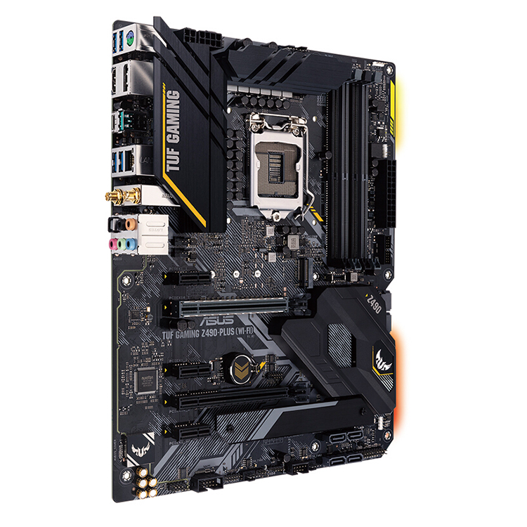 Used ASUS TUF Gaming Z490-Plus WiFi 6 ATX Motherboard - Supports
