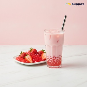 สตรอเบอร์รี่มันสำปะหลังไข่มุกไข่มุกชาไข่มุก Boba - Product Image 6