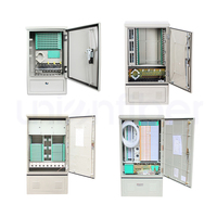 Armoire extérieure FTTH personnalisée en usine 96 144 288 Cabinet de connexion croisée à fibres optiques à noyau Armoire de distribution optique