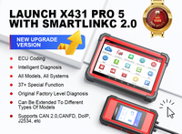 X431 lancement scanner pro5 outils de mécanicien intelligent automobile réglage automatique outils de diagnostic de voiture obd 2 bluetooth scanner toutes les voitures