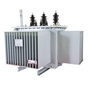 Güç istasyonu trafo 11kv 400v 2000 kva S11 S9 küçük büyük elektrikli yağa daldırılmış transformatörler 50HZ 60HZ