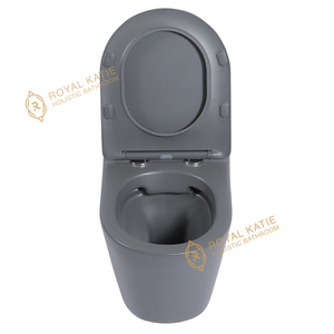 Phòng tắm WC nhà vệ sinh commode treo không có vành tường treo nhà vệ sinh gắn nhà vệ sinh - Product Image 6