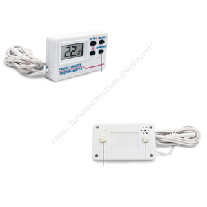 Thermomètre numérique électronique DD1405 avec alarme de température pour réfrigérateur, sonde de congélateur et minuteurs alimentaires - Vente en gros - Product Image 6
