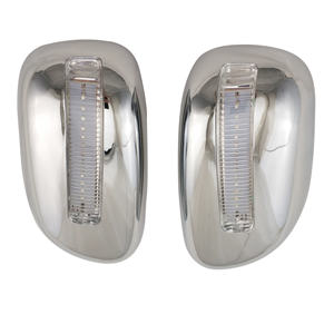 MARCAN Luxury Rear Car <b>Mirror</b> <b>Cover</b> for PROBOX 2005-2016 ABS Chrome Clip-On LED Light - Product Image 2