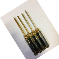 Kit d'outils de tournevis hexagonaux en titane pour modèle de 4/16 pièces