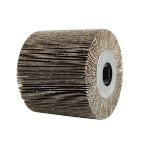 <span class=keywords><strong>Brosse</strong></span> <span class=keywords><strong>à</strong></span> tambour <span class=keywords><strong>à</strong></span> lamelles pour abrasifs de polissage pour machines de finition linéaires pour ébavurage et finition 120*100*19 - Product Image 1