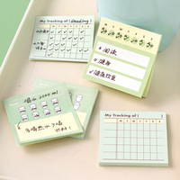 Juego de Mini Notas Adhesivas, Notas Diarias, Planificador Simple, Lista de Tareas, Notas de Estudio, Notas Adhesivas Reutilizables