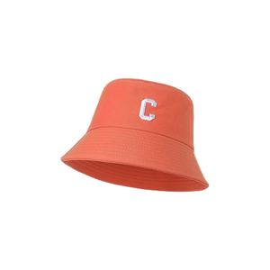 Chapeau seau d'été pour femmes, version coréenne, protection UV, broderie personnalisée, lettre C, chapeau de pêcheur - Product Image 6