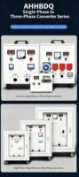 Transformateur de conversion monophasé vers triphasé à faible perte 2,2 kW 10 kW 15 kW 20 kW 220 V vers 380 V pour applications domestiques et industrielles en stock