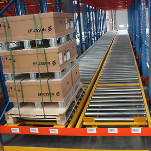 Sistema FIFO, Estantería de Almacenamiento de Metal de Alta Resistencia de 1500 kg, Estantería de Flujo por Gravedad para Logística de Almacén - Product Image 1