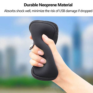 Bán buôn biểu tượng tùy chỉnh Neoprene Durable 6-Pack U đĩa lưu trữ Pouch USB Flash Drive Túi xách tay Organizer <span class=keywords><strong>Memory</strong></span> <span class=keywords><strong>Stick</strong></span> trường hợp - Product Image 5