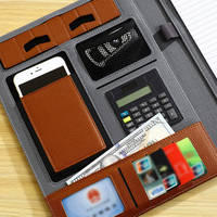 Portafolio de Cuero con Logotipo Personalizado, Bolsa para Documentos, Carpeta Organizadora de Archivos, Porta Certificados, Caja para Archivos, para Oficina y Negocios