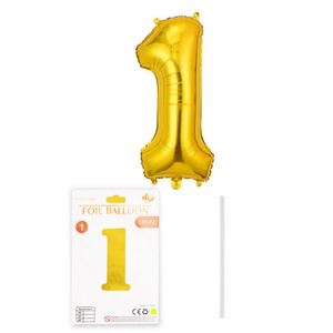 Globos de Aluminio de Lujo con Número de 16 Pulgadas, Embalaje Individual, Bolsa de Aire para Decoraciones de Fiestas de Cumpleaños, Venta al por Mayor - Product Image 2