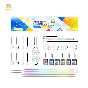 Bande lumineuse intérieure <span class=keywords><strong>de</strong></span> voiture K6, détection d'ambiance, ambiance relaxante dans la cabine - Product Image 2