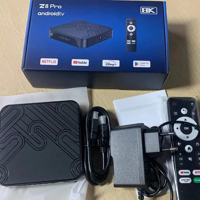 Factory Price Tvbox Z8 Pro Android 12 ATV Box Allwinner H618 4GB 32GB TV Box 4K Media Player with With Goog Le Voice Assistant