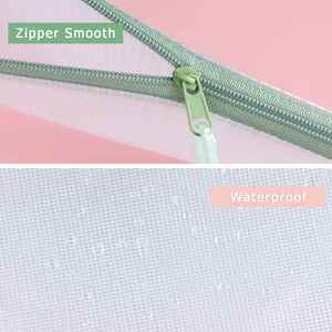 Reusable <b>Nylon</b> Exam Paper <b>Bag</b> Lightweight Clear Pouch File Organizer Documents Study Materials <b>Plastic</b> Document <b>Bag</b> - Product Image 3
