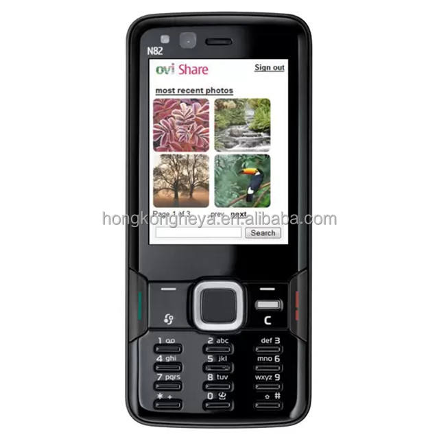 Nokia N82 Unlocked Mobile Phone - 5MP Camera, 3G Classic Feature