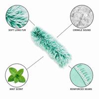 Coussin en peluche Baiyi pour chat, rembourré à la catnip, résistant aux morsures, jouet interactif pour chaton d'intérieur, soulagement de l'ennui