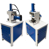 Vente chaude 45 degrés/90 degrés Angle machine tuyau carré hydraulique Angle outils de coupe Angle fer poinçonneuse