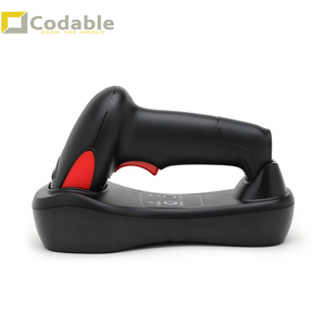 เครื่องสแกนบาร์โค้ดแบบมือถือ Codable LK1200 แบบ <span class=keywords><strong>CCD</strong></span> สแกน 1D แบบมีสาย/ไร้สาย เชื่อมต่อผ่าน USB สำหรับ <span class=keywords><strong>Android</strong></span> อ่านได้ 300 ครั้ง/วินาที พร้อมแท่นชาร์จ (อุปกรณ์เสริม) - Product Image 1